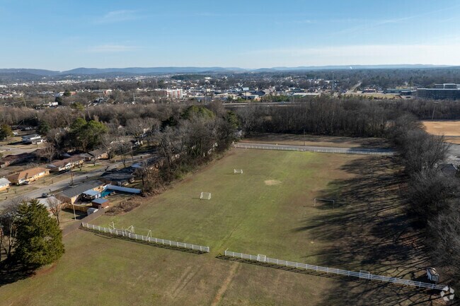 Athletic fields of Valley Fellowship Christian Academy in Huntsville Alabama.
