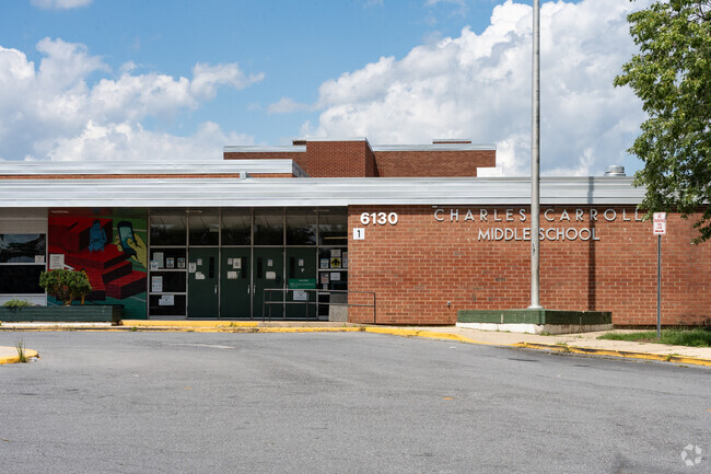 Charles Carroll Middle School provides education in the neighborhood of 
New Carrollton