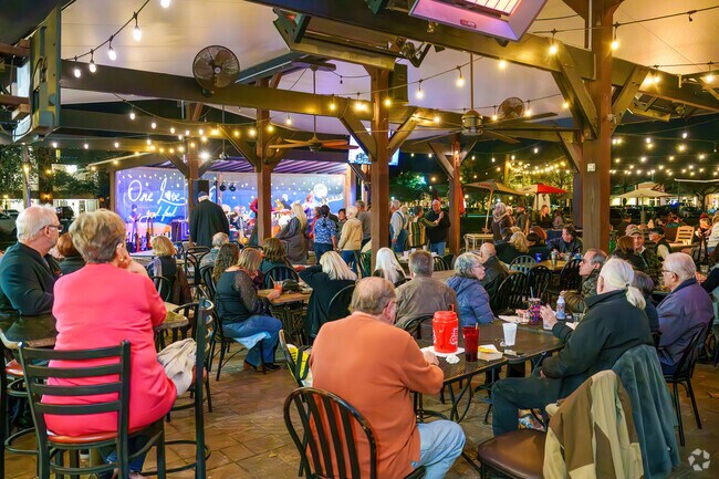 Many locals enjoy dining and live music at One Love Cafe, minutes from Sutter's Landing.