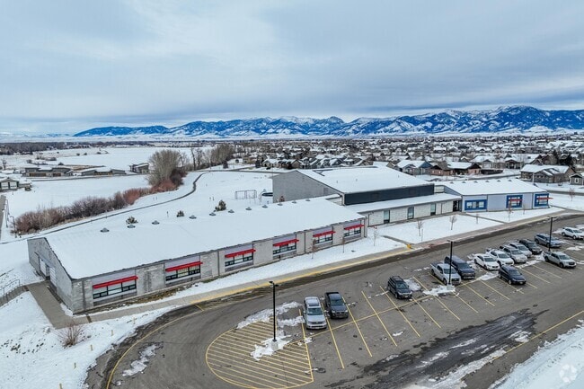 Monforton Elementary School has a large campus in Bozeman.