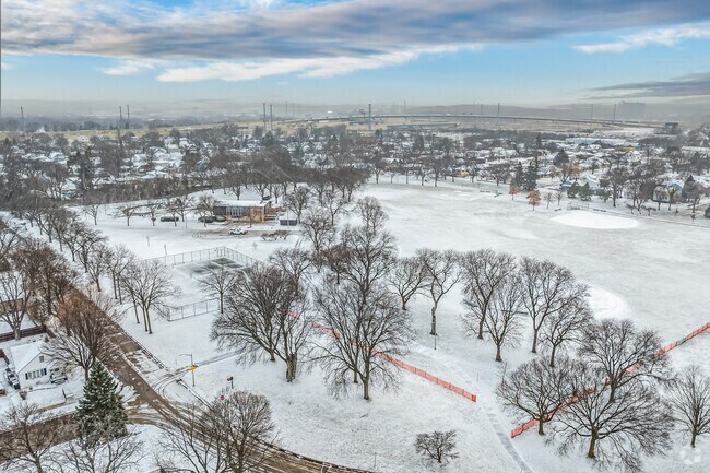LaFollette Park is a vast green space that is gorgeous in any season.