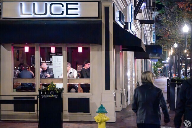 Luce is an intimate Italian restaurant in Downtown Norfolk for diners of Bruce's Park.