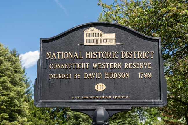 Downtown Hudson is a designated historic district by the Connecticut Wester Reserve.
