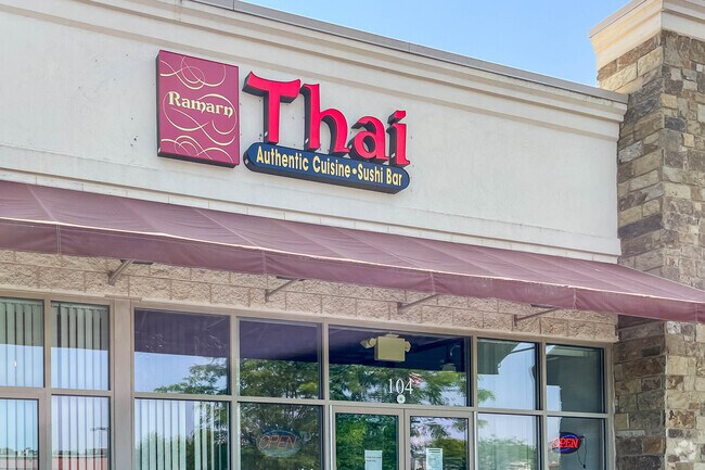 For a taste of Thailand, residents can head over to Ramarn near Hornig.