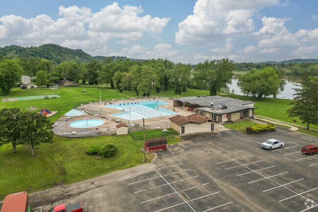 The Kennedy Center YMCA in Lesage has a beautiful work out facility as well as an outdoor pool for the summer months.