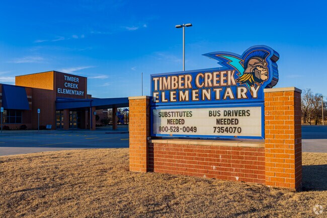 Here is the signage of Timber Creek Elementary School.