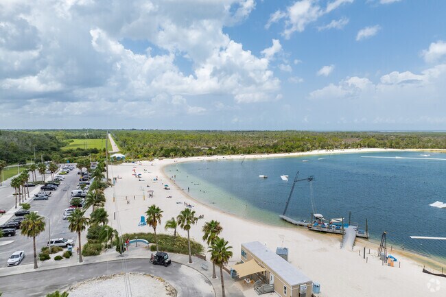 In 2015, a limestone mine was transformed into the beachfront destination known as SunWest Park.
