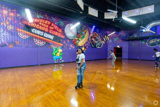 Visitors love the roller rink at King (Dr. Martin Luther, Jr.) Park.