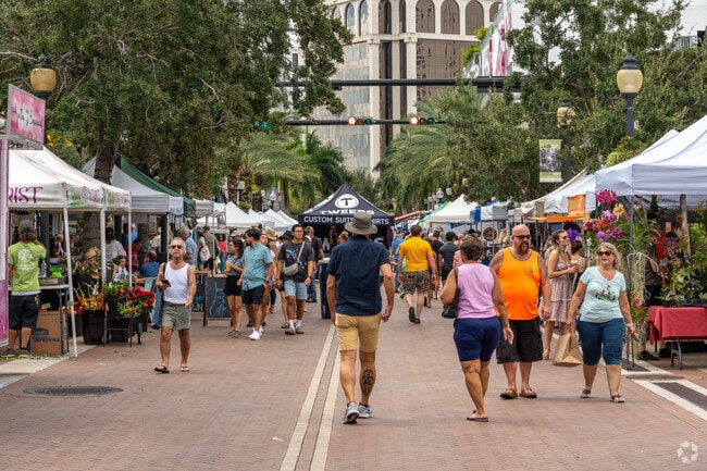 The Sarasota Farmers Market first began in 1979 and happens every Saturday morning.