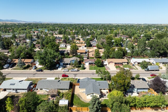 Live among the trees lined neighborhood in McIntosh.