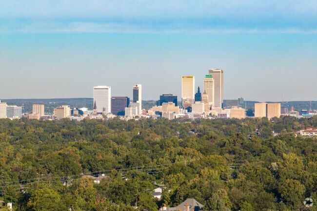 Downtown Tulsa is just a short drive away from Midtown.