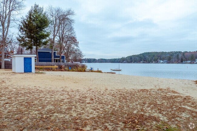 The town beach offers a quiet spot for swimming and relaxing along the edge of Wash Pond.