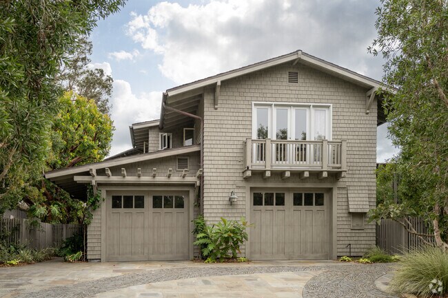 There are large homes from the mid century with large garages in West Mesa Santa Barbara.