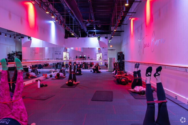 Pure Barre in Brookwood offers exercise classes to the residents.