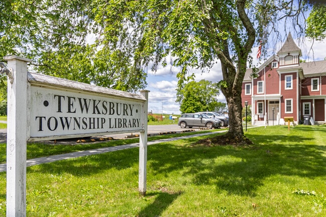 The Tewksbury Township Library serves as a community hub, offering library services, meeting spaces, and programs that celebrate local heritage and culture.