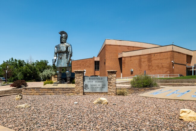 Widefield High School in Security-Widefield is home of the Gladiators.