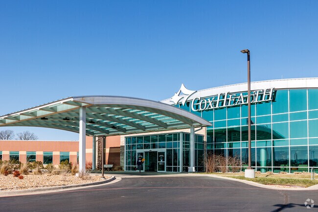 Cox Health operates a hospital on the east edge of Monett.