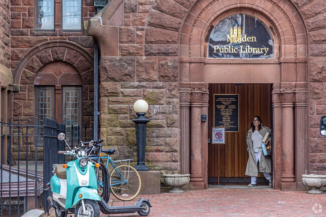Residents of Forestdale have access to the Malden Public Library to pick up some books and movies.