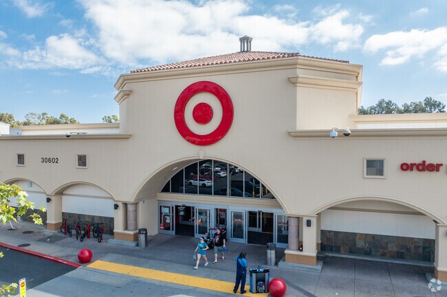 Residents can grab home essentials at Target in the City of  Rancho Santa Margarita Town Center.