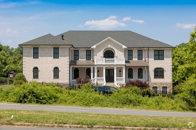 Many home styles line the streets of Great Falls.