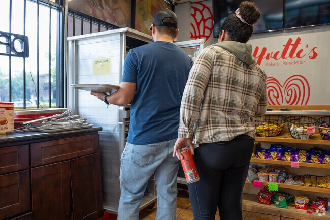 Stop by Yvette's Bakery for fresh daily made baked goods.