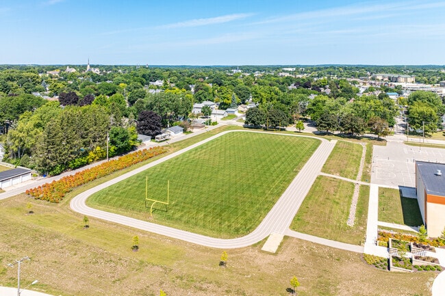 Nettie E. Karcher School offers football as one of its sports team options in Burlington, WI.