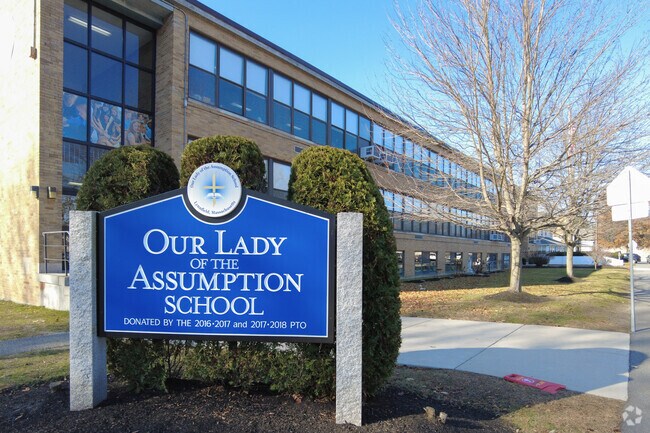 Our Lady Of Assumption School in Lynnfield has a student teacher ratio of 16 to 1.