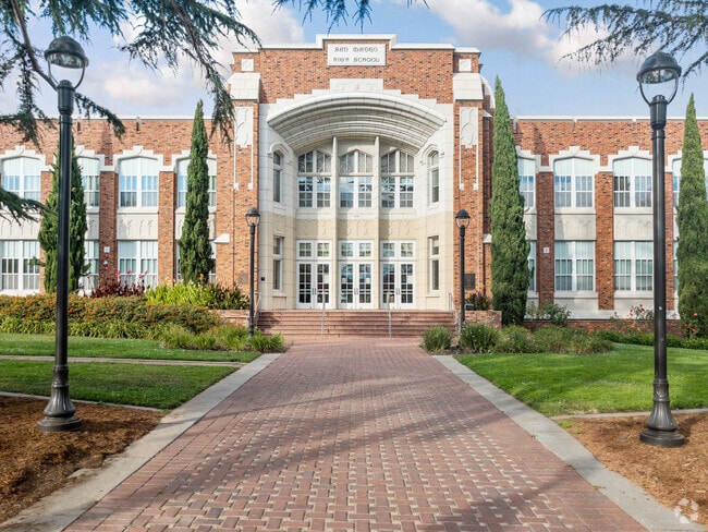 San Mateo High has a beautiful campus near Foster City.