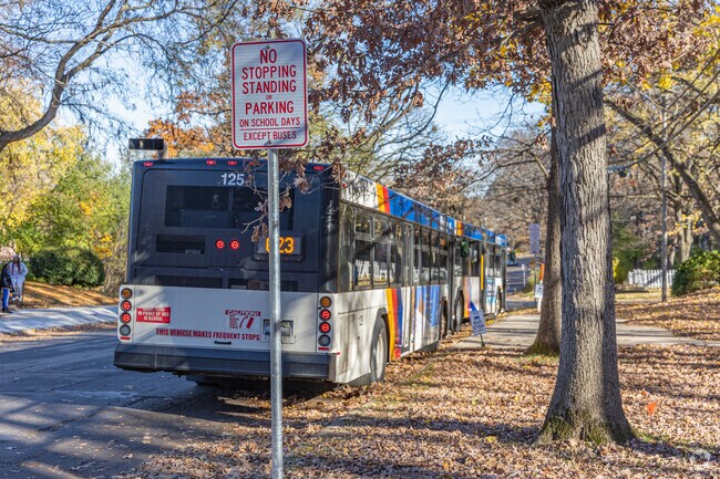 Madison Metro buses connect Sunset Hills to downtown and the university.