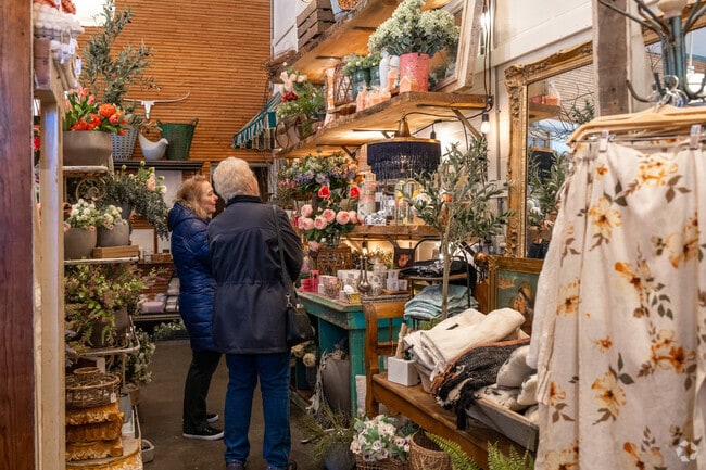 Thorpe Westwood has a couple of thrift shops nearby.