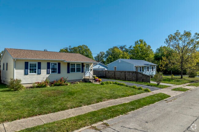 Hill Crest features charming ranch-style homes with spacious backyards.