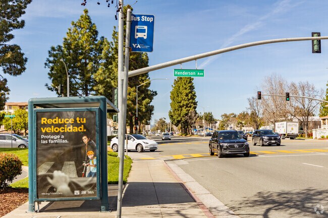 VTA buses carry residents to neighboring cities like San Jose.