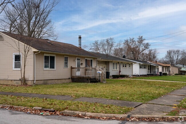 Affordable, ranch style homes are common in Austin Village.