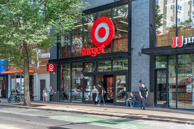 Residents of King Park don't have to go far to find stores like Target for their shopping needs.