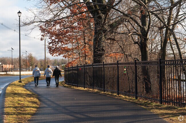 Ludlow Mills Riverwalk nearly 2-mile paved path makes a great opportunity to enjoy nature.