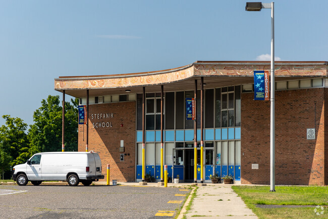 Stefanik Elementary School is located in Chicopee, MA.