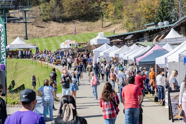 Thousands of people visit Autumnfest each year.