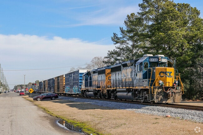 The town of Winterville was born along the railroad that still divides the downtown area.