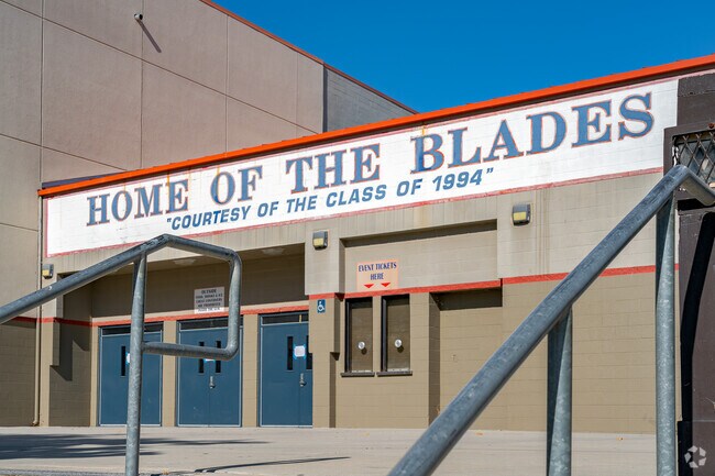 East Bakersfield High School serves the Hillcrest area and has an 83% graduation rate.