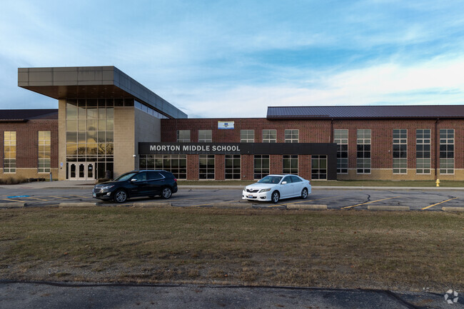 According to Niche, Morton Middle School has a B rating.