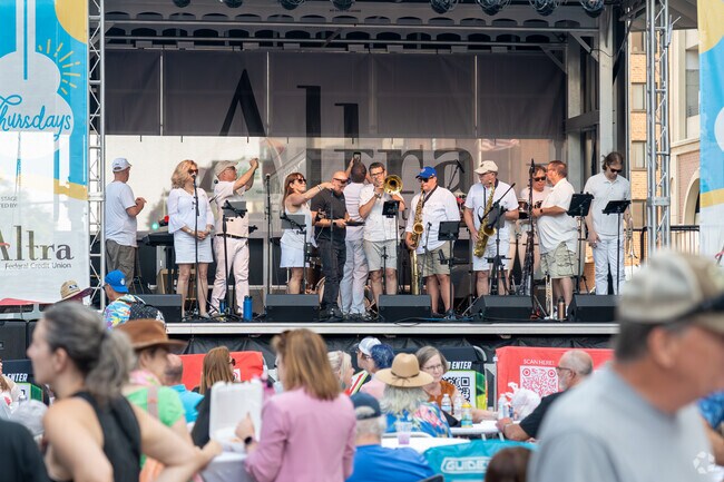 Head to Peace Plaza for 