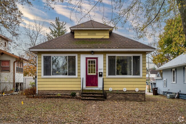 Quaint Bungalows in East Hillside come in a variety of bold colors.