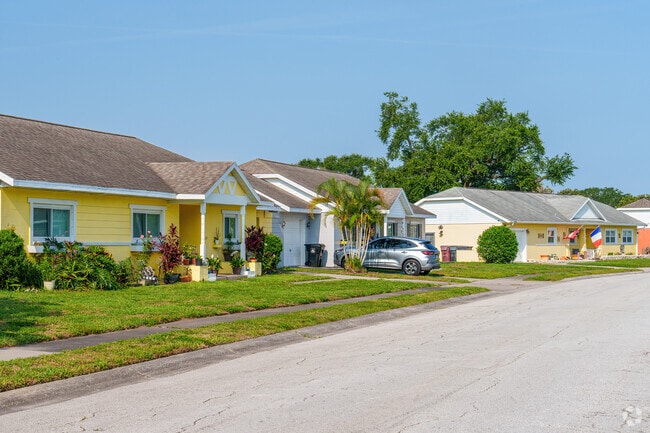 Southport features 1960s ranch-style homes on spacious, well-kept lawns.