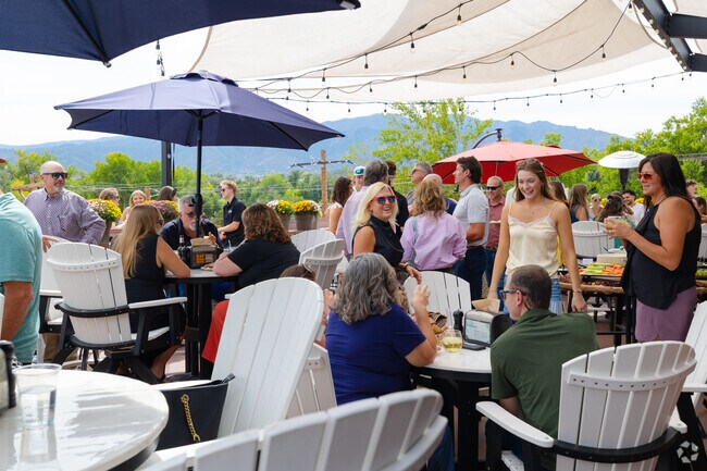 Whitewater Rooftop Social in downtown Cañon City offers mountain views from the patio.