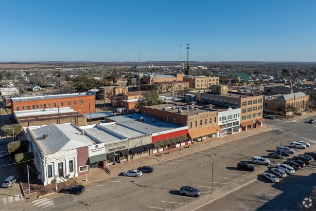 Downtown Sweetwater is a reminder of its 1800's founding.