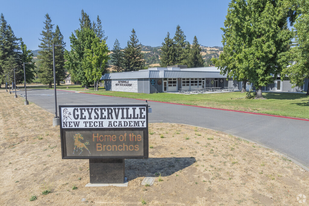 Geyserville New Tech Academy is a public middle & high school.