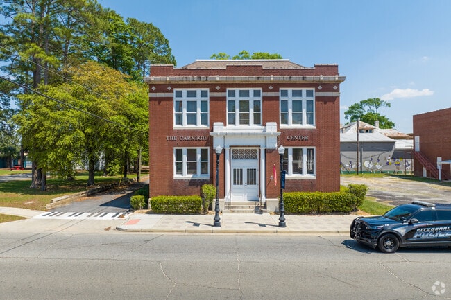 The Carnegie Center hosts art events throughout the year in Fitzgerald.