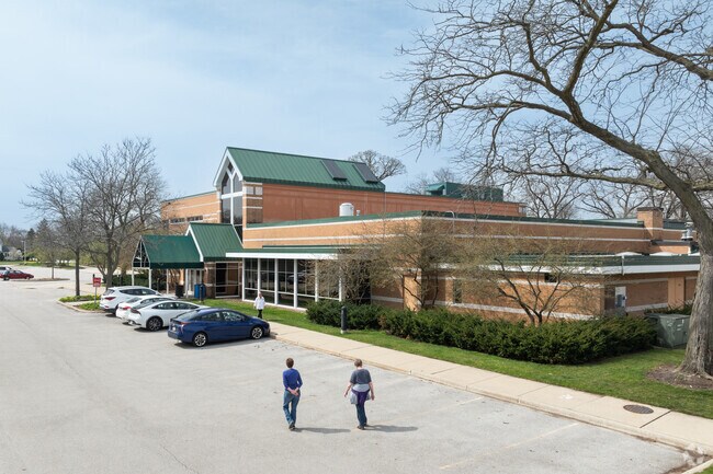 North Skokie residents walk to Devonshire Cultural Center.