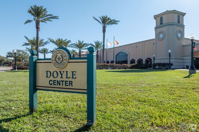 The Doyle Center is the largest convention center in the Texas City Area.