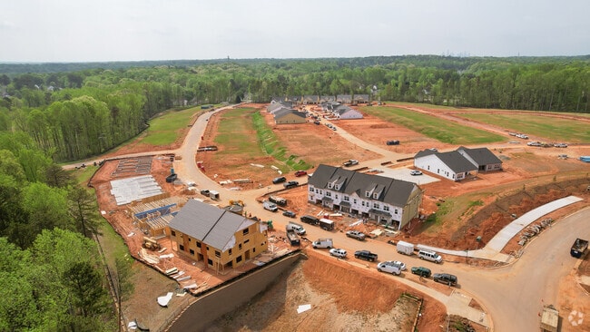 West Sugar Creek has new homes being built around Griffith Lakes in Charlotte, NC.